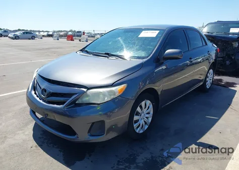 2012 Toyota Corolla Le z USA, uszkodzony, nr VIN JTDBU4EEXC9178605